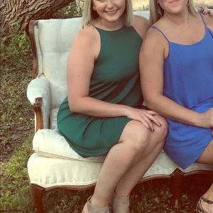 Nashville Blush Boutique Emerald A Line Dress